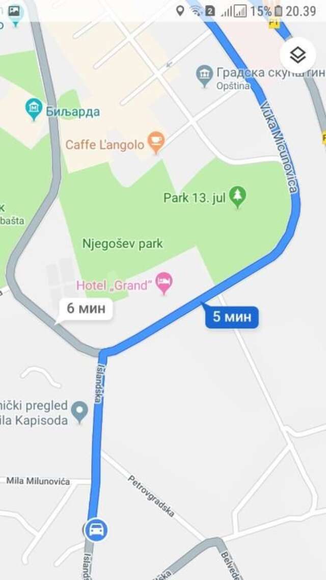 Апартаменты APARTMANI MIA VUKSANOVIC Цетине-69